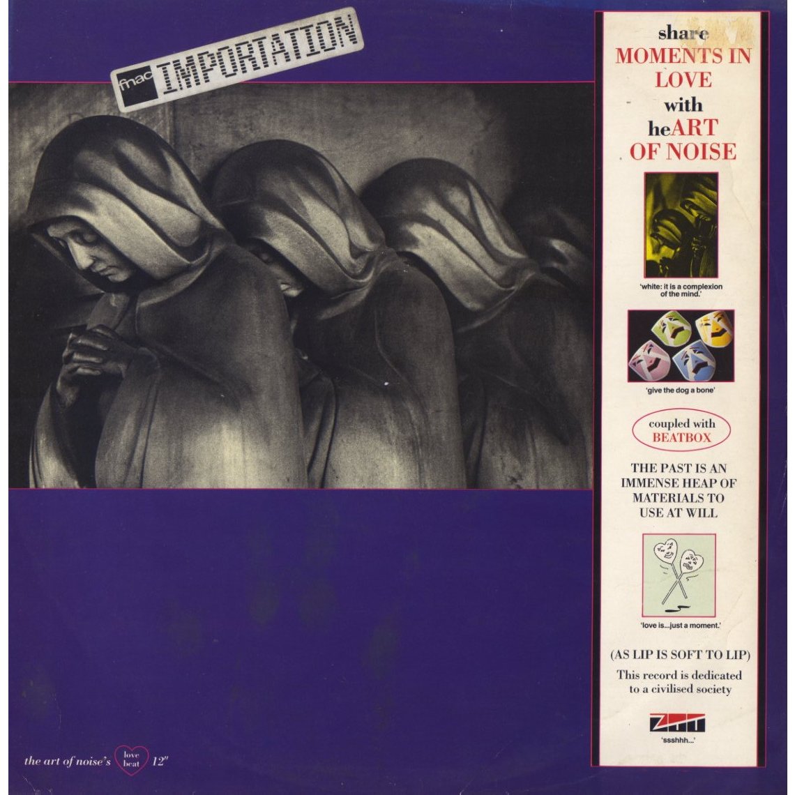 DILLA SAMPLES #1: The Art of Noise – Moments In Love (1983, ZZT